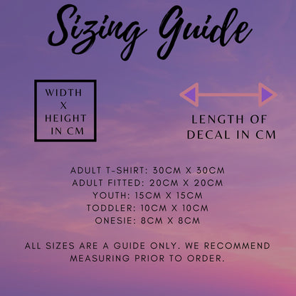 PERSONALISED IRON Vinyl Labels| Iron On Names| Fabric Stickers| Custom HTV Decals| Iron on Vinyl| Fabric Transfers |T-Shirt Transfers